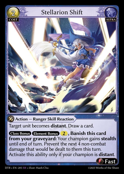 GATCG-DTR-EN-205 SR Stellarion Shift