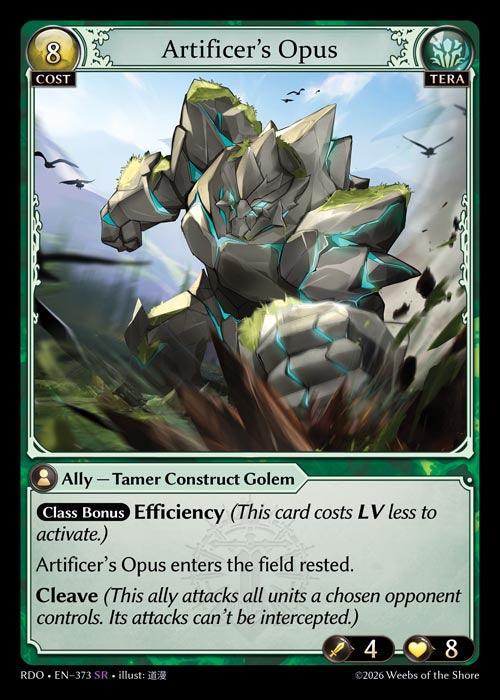 GATCG-RDO-EN-373 SR Artificer’s Opus