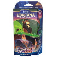 Disney Lorcana TCG - [Set 5] Shimmering Skies Emerald & Steel (Scar & Kronk) Starter Deck