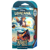Disney Lorcana TCG - [Set 6] Azurite Sea Amber & Ruby (Jim Hawkins & Tigger) Starter Deck