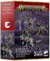 Warhammer Age of Sigmar - Gloomspite Gitz: Snarlboss and Wolfgit Retinue