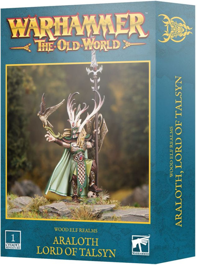 Warhammer The Old World - Wood Elf Realms: Araloth, Lord of Talsyn