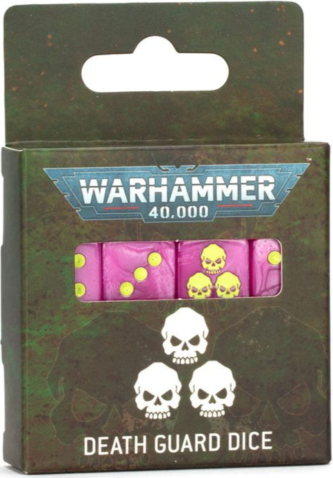 Warhammer 40,000 - Death Guard Dice