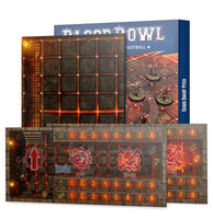 Blood Bowl - Chaos Dwarf Team Pitch & Dugouts