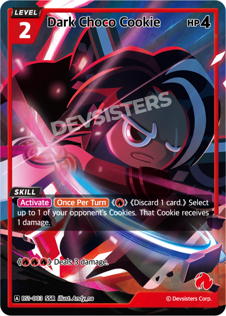 CRB-BS1-003 SSR Dark Choco Cookie