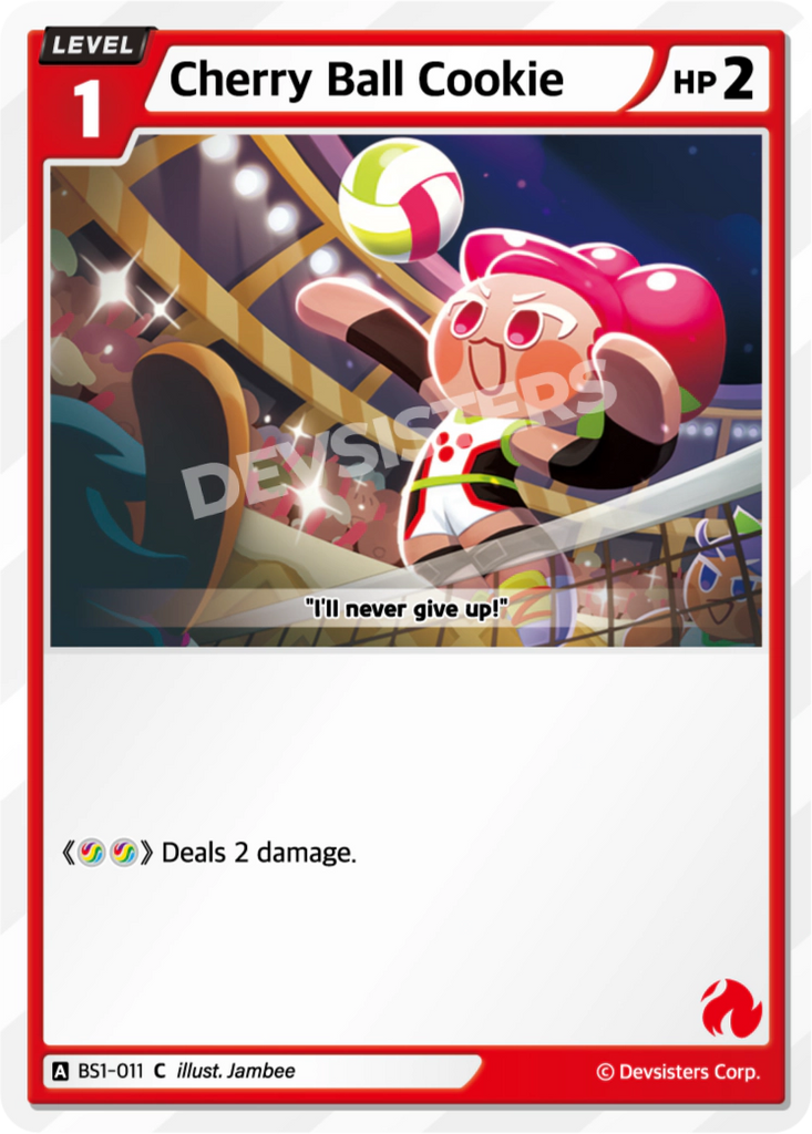 CRB-BS1-011 C Cherry Ball Cookie