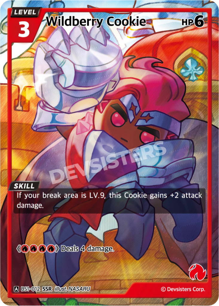 CRB-BS1-012 SSR Wildberry Cookie