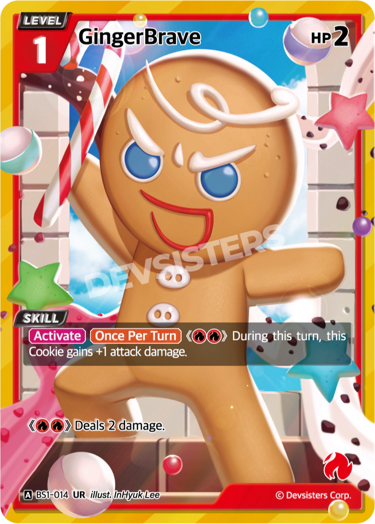 CRB-BS1-014 UR GingerBrave