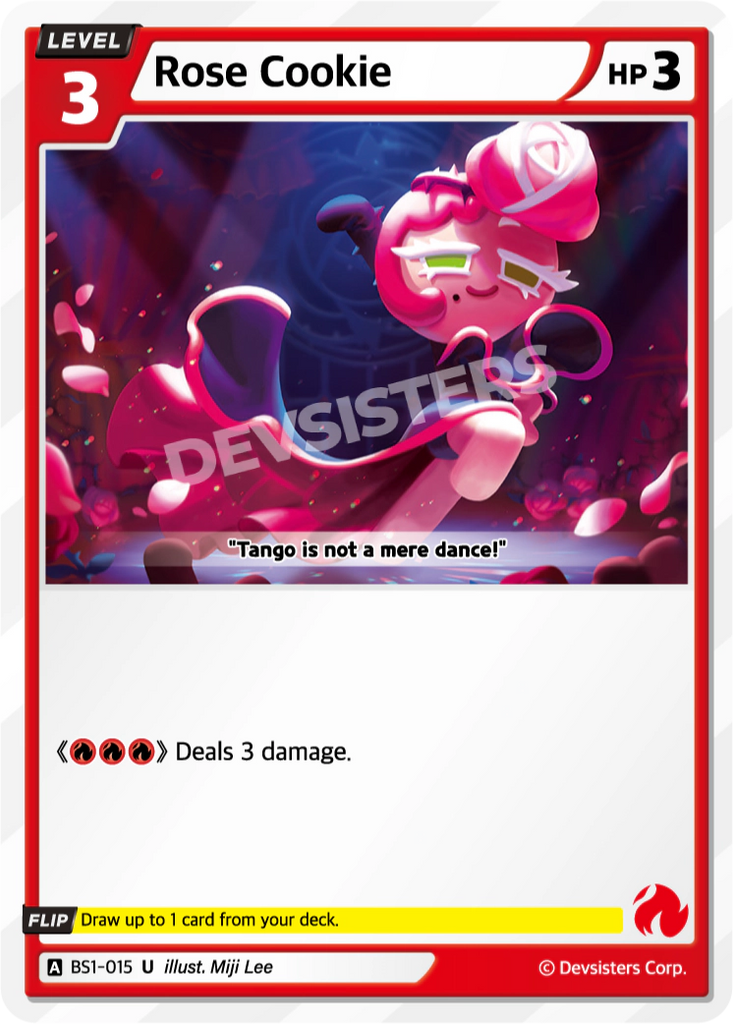 CRB-BS1-015 U Rose Cookie