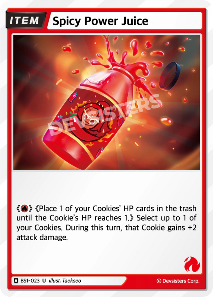 CRB-BS1-023 U Spicy Power Juice