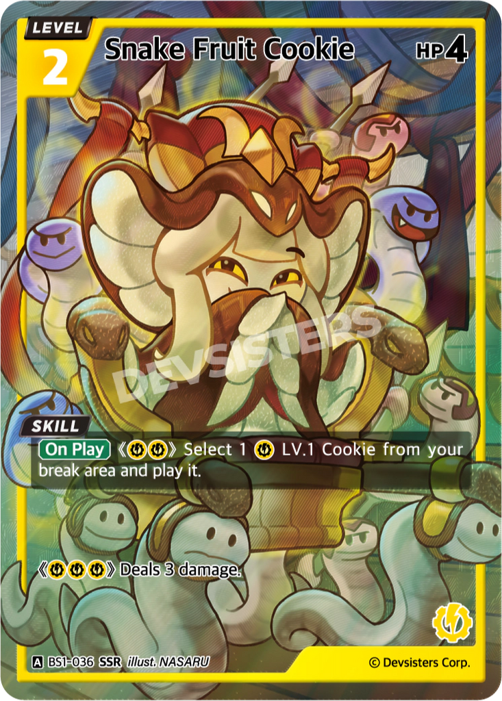 CRB-BS1-036 SSR Snake Fruit Cookie