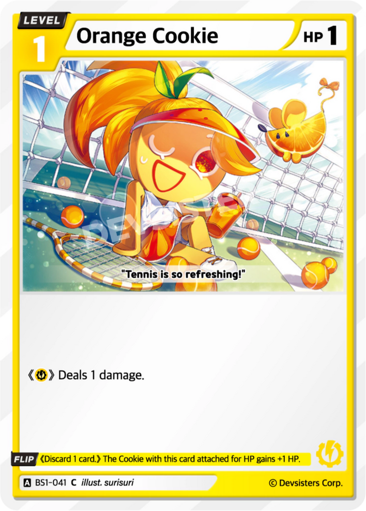 CRB-BS1-041 C Orange Cookie