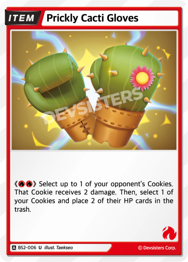 CRB-BS2-006 U Prickly Cacti Gloves