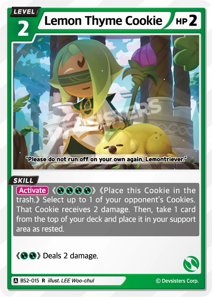 CRB-BS2-015 R Lemon Thyme Cookie