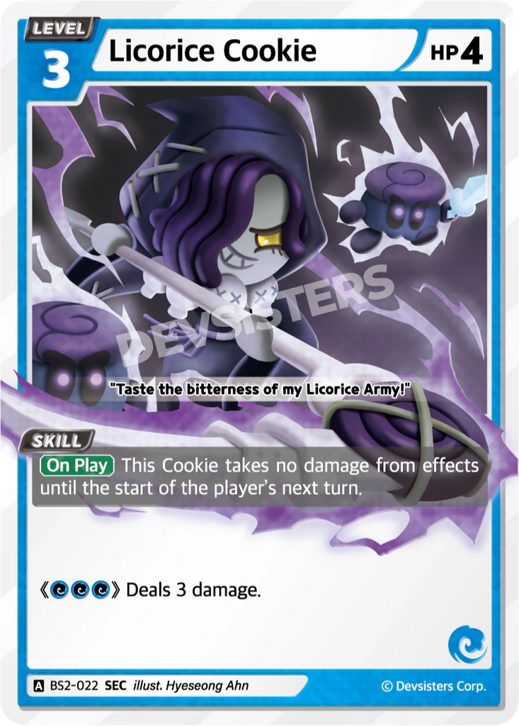 CRB-BS2-022 SEC Licorice Cookie
