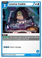 CRB-BS2-022 R Licorice Cookie