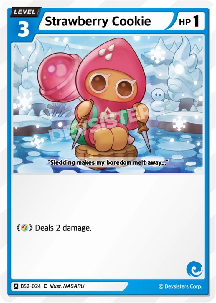 CRB-BS2-024 C Strawberry Cookie