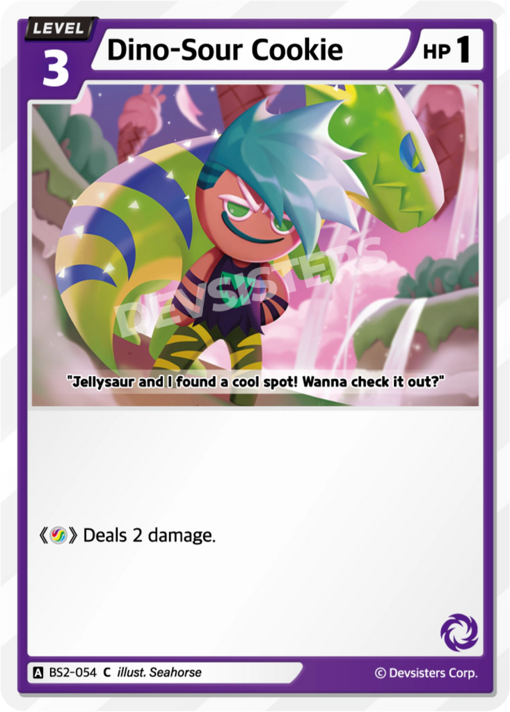 CRB-BS2-054 C Dino-Sour Cookie