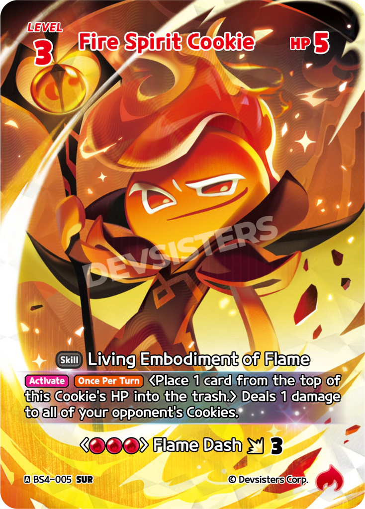 CRB-BS4-005 SUR Fire Spirit Cookie
