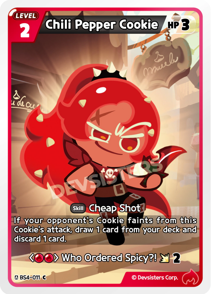 CRB-BS4-011 C Chili Pepper Cookie