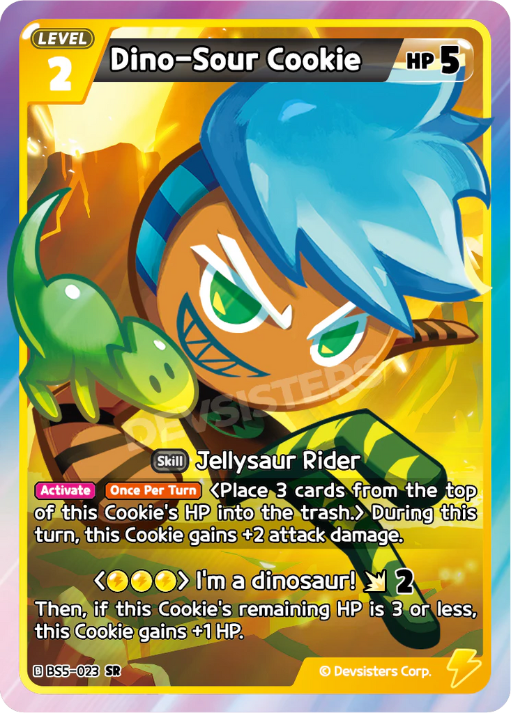 CRB-BS5-023 SR Dino-Sour Cookie