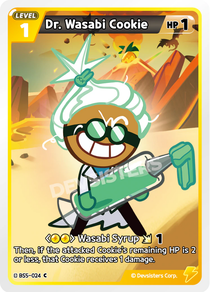 CRB-BS5-024 C Dr.Wasabi Cookie