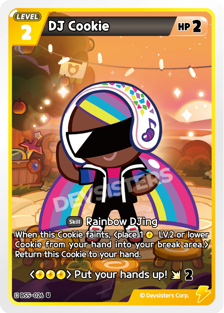 CRB-BS5-026 U DJ Cookie