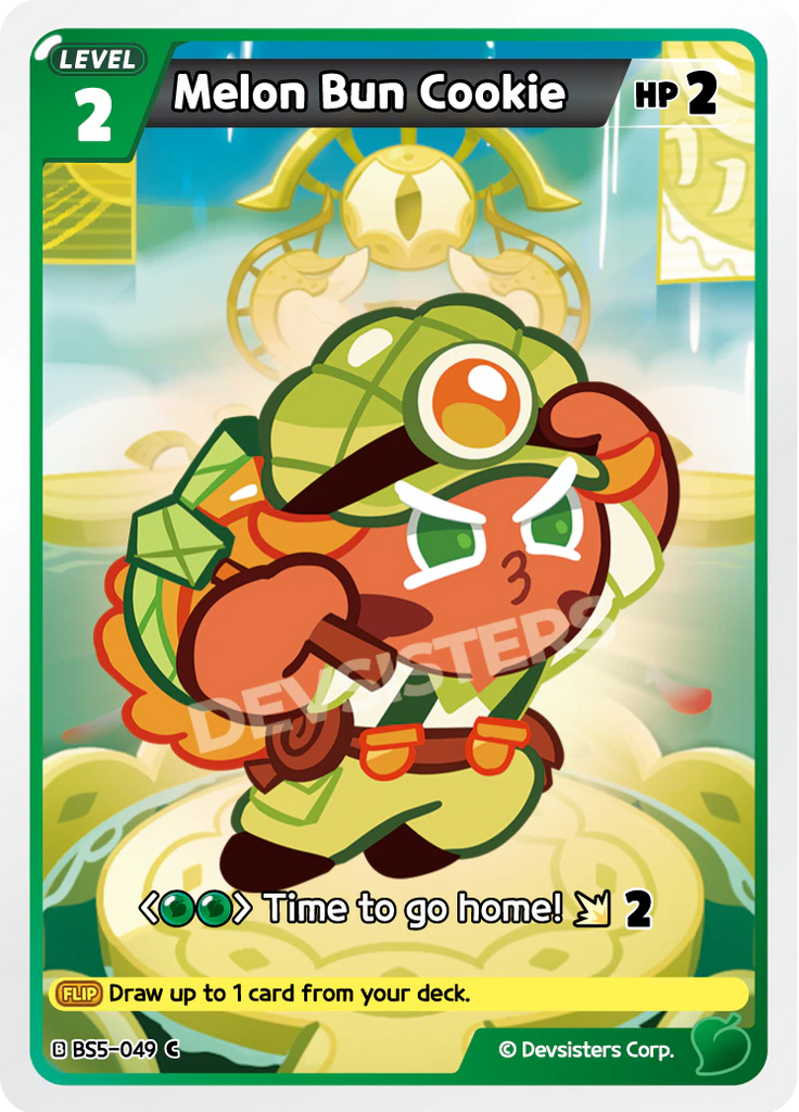 CRB-BS5-049 C Melon Bun Cookie