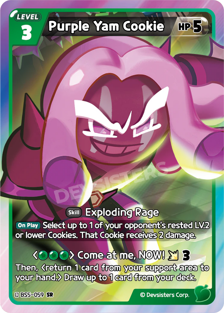 CRB-BS5-059 SR Purple Yam Cookie