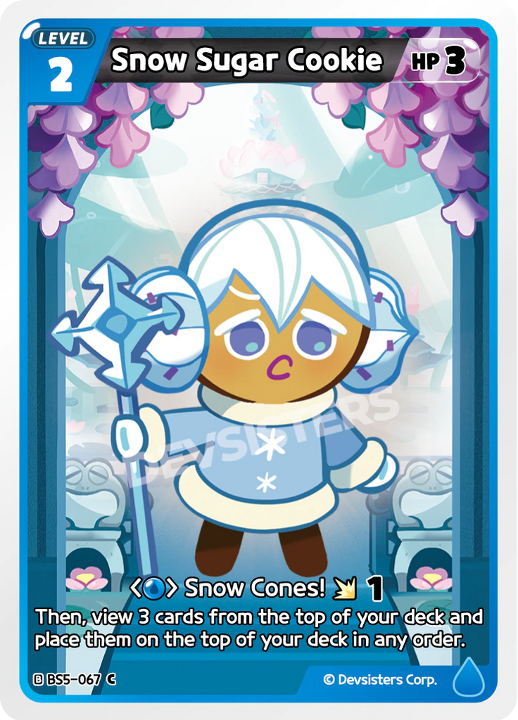 CRB-BS5-067 C Snow Sugar Cookie