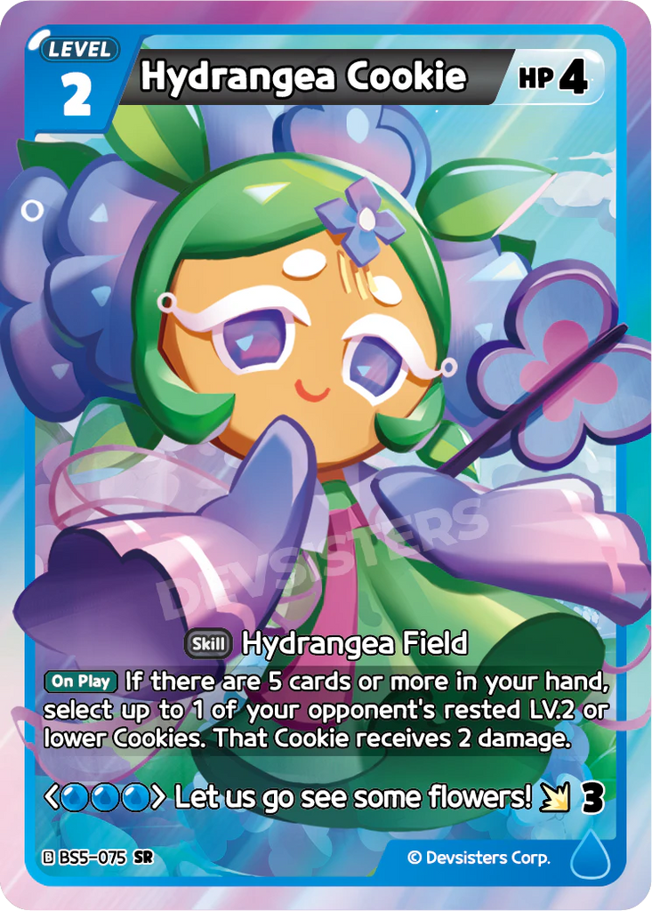CRB-BS5-075 SR Hydrangea Cookie