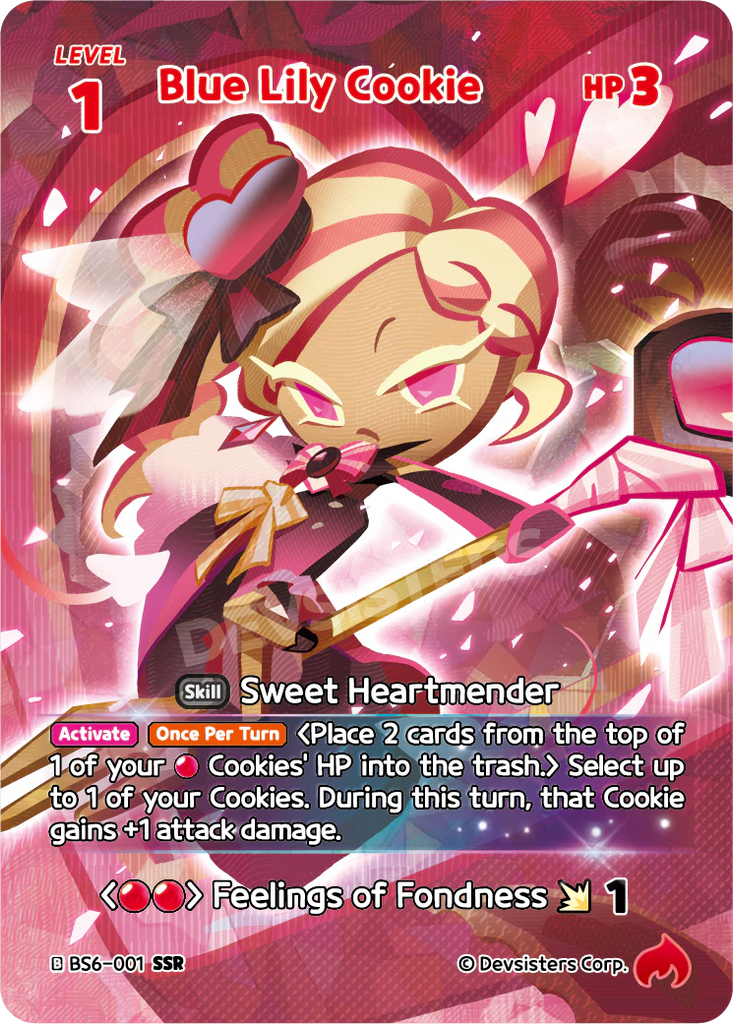 CRB-BS6-001 SSR Blue Lily Cookie