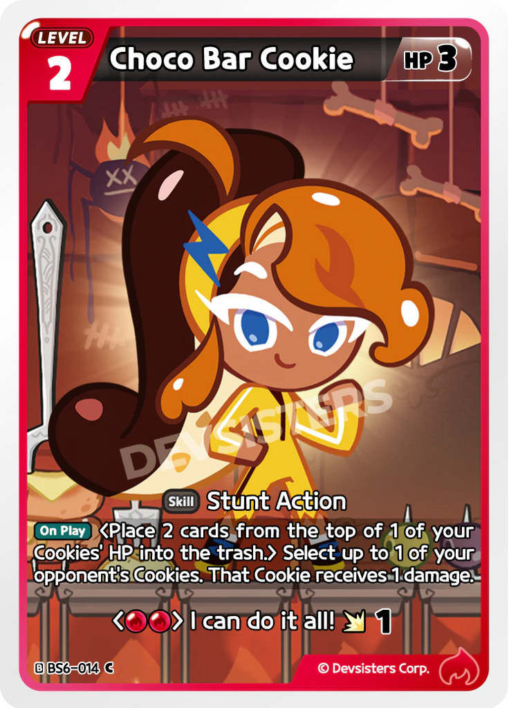 CRB-BS6-014 C Choco Bar Cookie