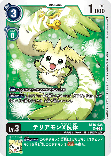 DCG-BT16-038 U LV3 テリアモンX抗体