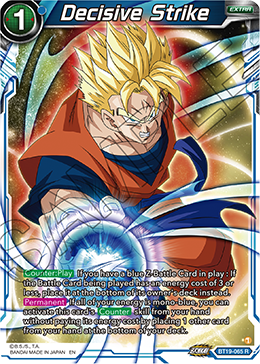 DBSCG-BT19-065 R Decisive Strike
