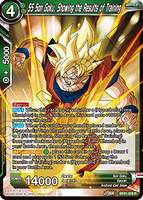 DBSCG-BT21-078 R SS Son Goku, Showing the Results of Training