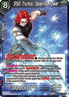 DBSCG-BT21-134 R SSG Trunks, Sealing Power