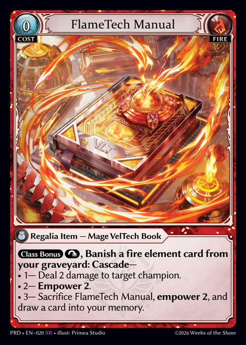GATCG-PRD-EN-020 SR FlameTech Manual