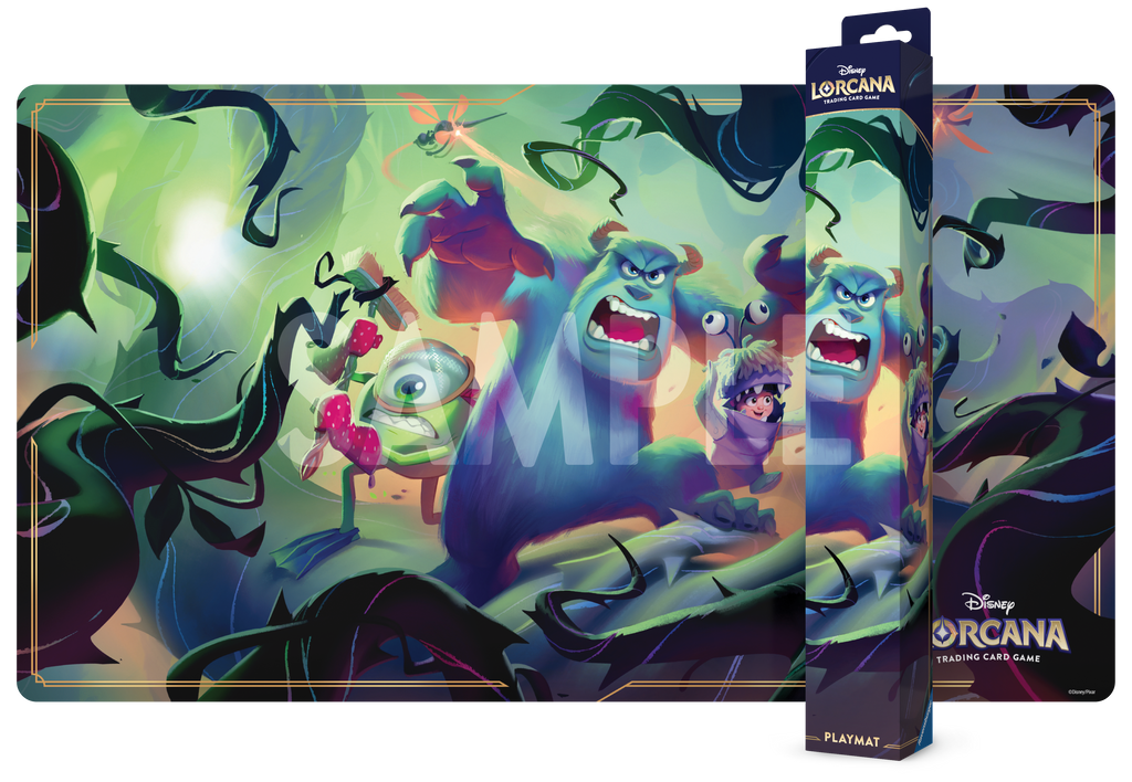 Disney Lorcana TCG - [Set 13] Attack of the Vine! Mike Wazowski, Sulley, and Boo Playmat