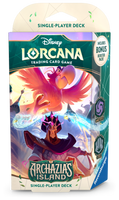 Disney Lorcana TCG - [Set 7] Archazia's Island Amethyst & Steel (Iago & Jafar) Starter Deck