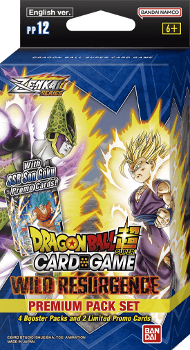 Dragon Ball Super Card Game - [DBS-PP12] Wild Resurgence Premium Pack Set