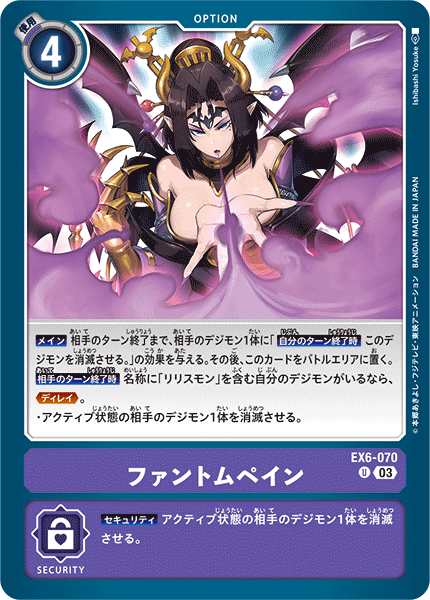 DCG-EX6-070 U Option ファントムペイン