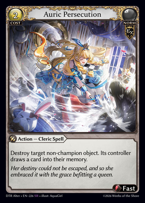 GATCG-DTR Alter-EN-226 SR Auric Persecution