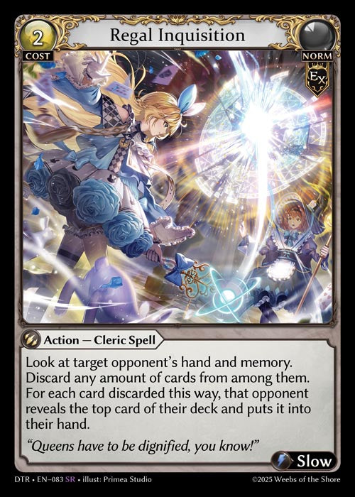 GATCG-DTR-EN-083 SR Regal Inquisition