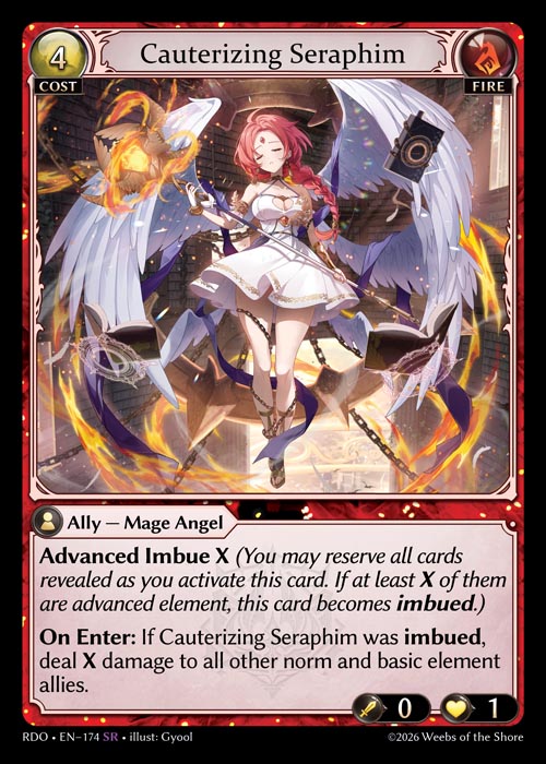 GATCG-RDO-EN-174 SR Cauterizing Seraphim