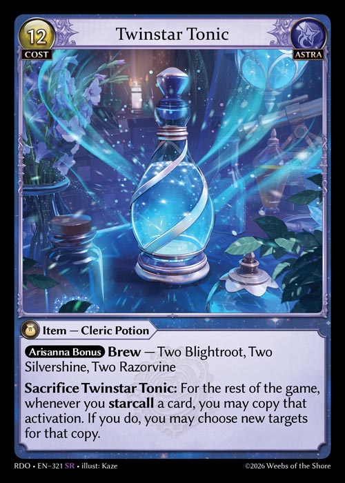 GATCG-RDO-EN-321 SR Twinstar Tonic
