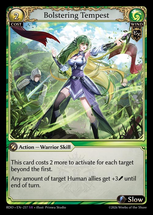 GATCG-RDO-EN-257 SR Bolstering Tempest