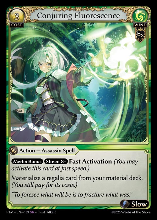 GATCG-PTM-EN-139 SR Conjuring Fluorescence