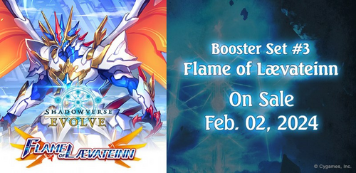 Shadowverse Evolve TCG - [BP-03] Flame Of Laevateinn English Booster Box