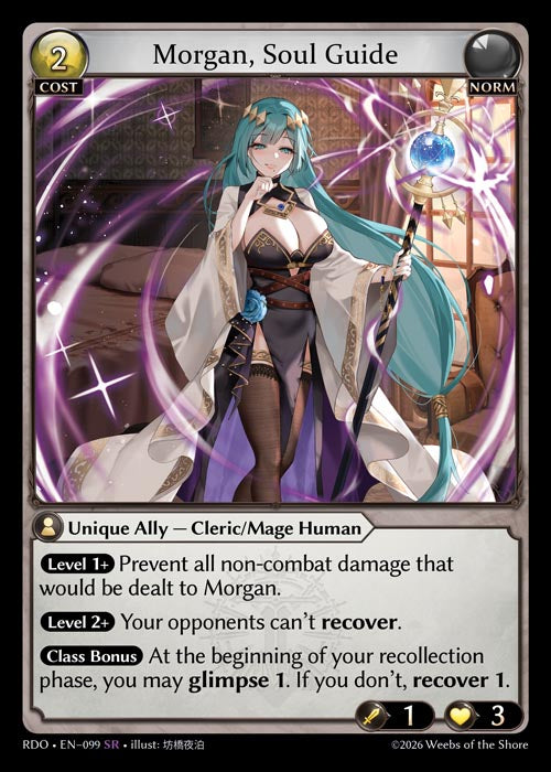 GATCG-RDO-EN-099 SR Morgan, Soul Guide